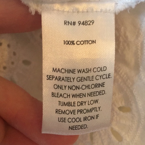 Derek Heart Women’s White Top Sleeveless 100% Cotton Size Medium - Picture 5 of 12